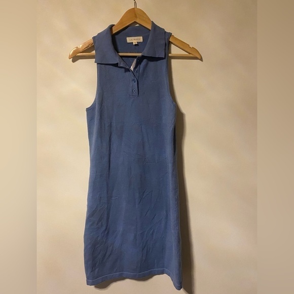 LA Hearts Sleeveless Collared Sweater Dress - Picture 4 of 9